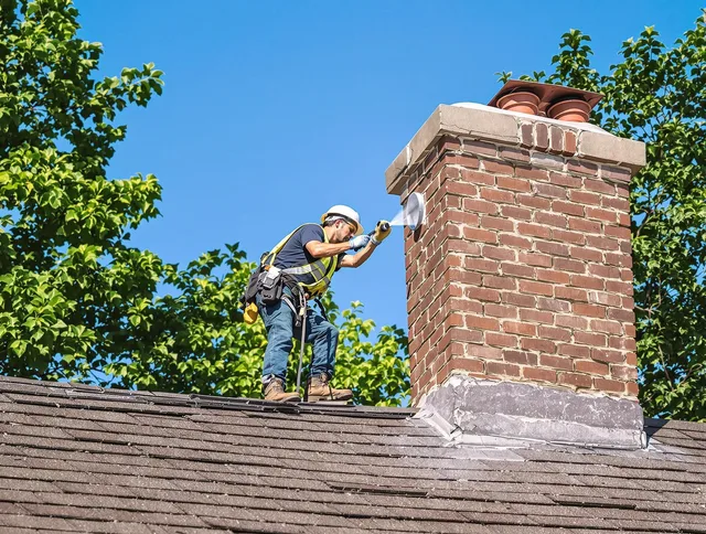 Clearwater Chimney Sweep performing an inspection with advanced tools in Clearwater, FL