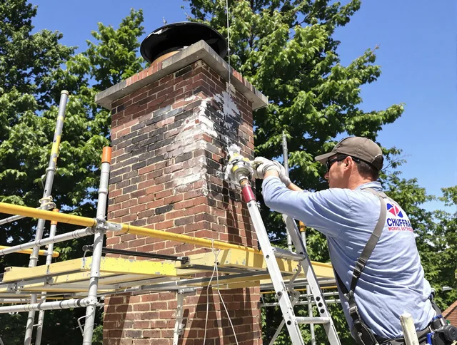 Structural chimney repair by Clearwater Chimney Sweep in Clearwater, FL